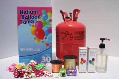 Botella del globo del cilindro 30 del helio de la decoración 13.4L del globo del partido, cilindro de gas vacío