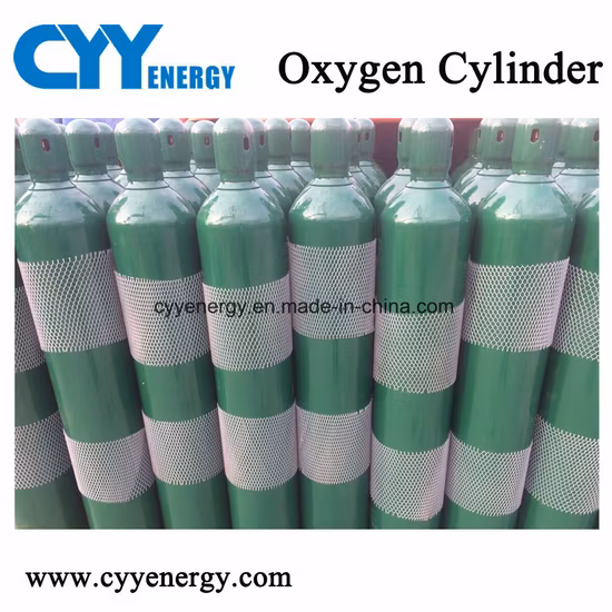 Cilindro de oxígeno criogénico del cilindro de gas del oxígeno del CO2 del argón del nitrógeno del acero sin costura