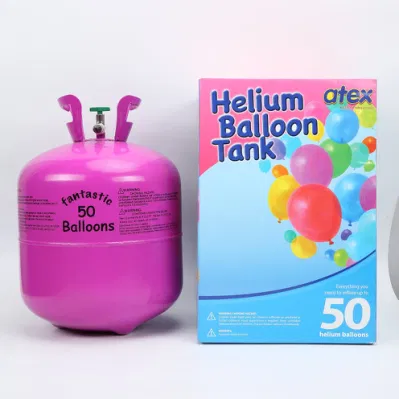 Cilindro vacío de helio para soldadura de acero de 22,3 L para globos con gas de helio